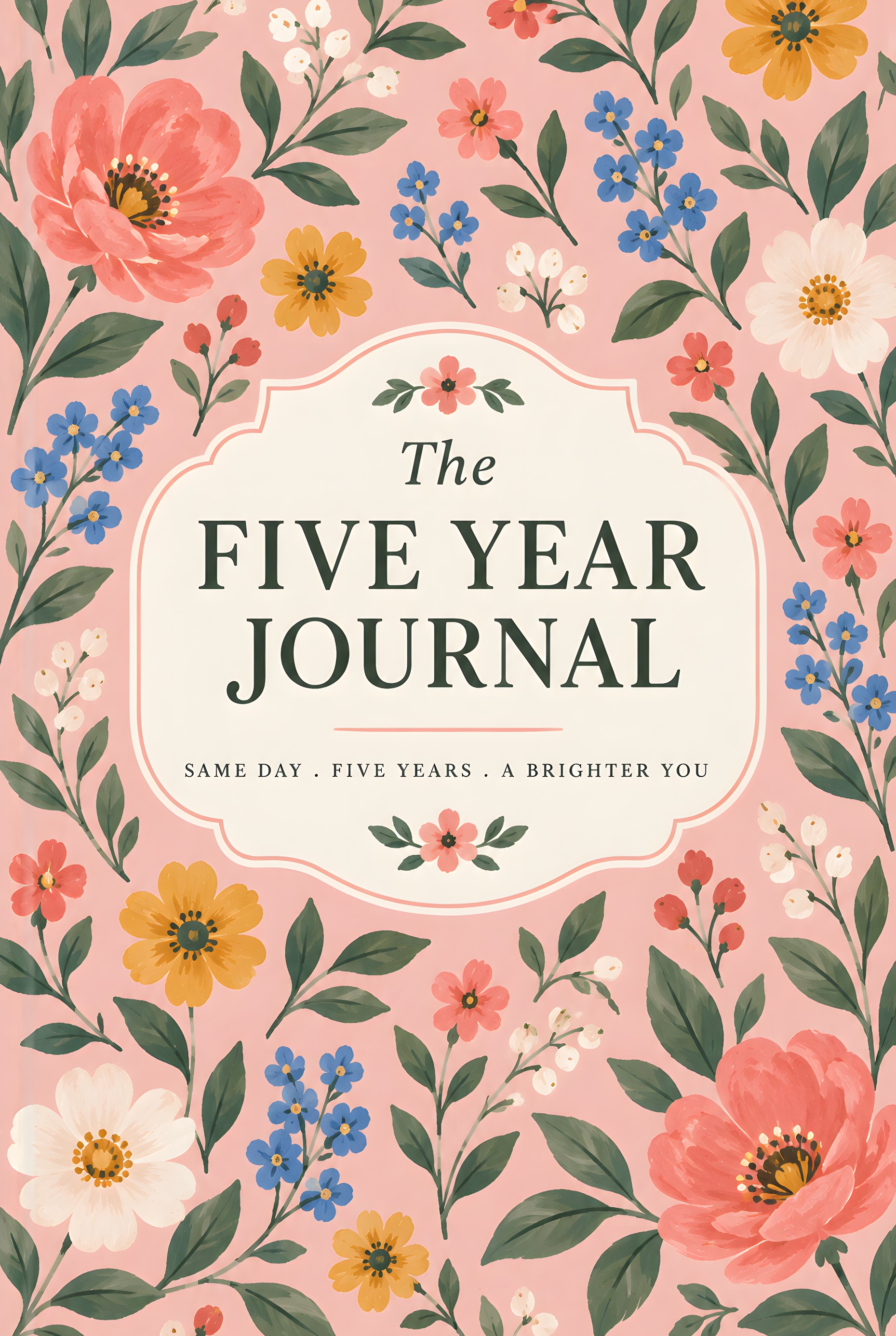 The Five Year Journal, Folk Floral Edition