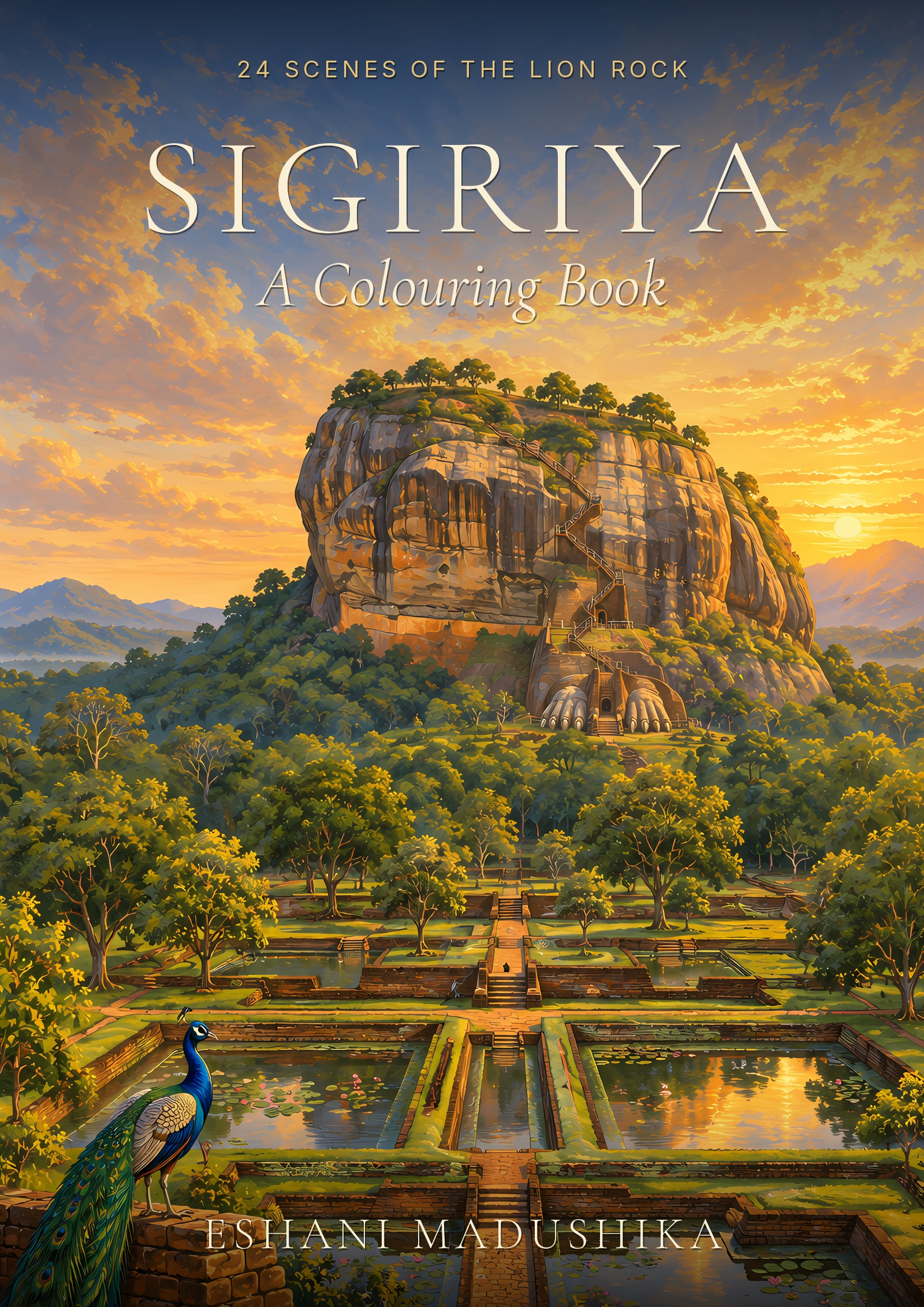 Sigiriya: A Colouring Book